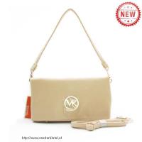 michael kors logo groot ivoor schoudertas Tassen Antwerpen aii5w362